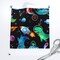 Medium Watercolor Space Stars Kids Astronaut Gender Neutral Dinosaurs Custom Printed Fabric by Spoonflower Various Fabrics by the Yard or Fat Quarter